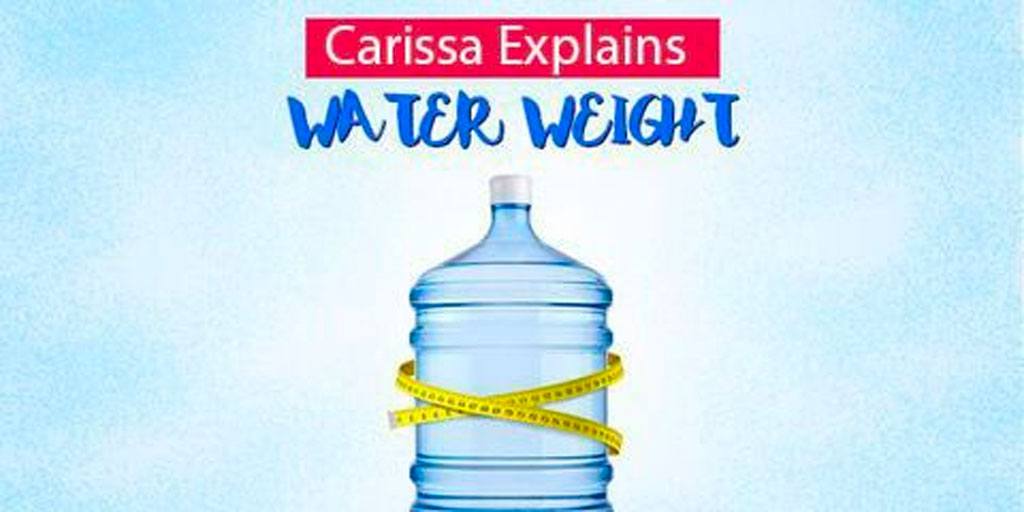 Water weight and weight loss